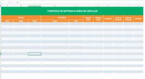 planilha para controle de entrada e saída de veículos - img