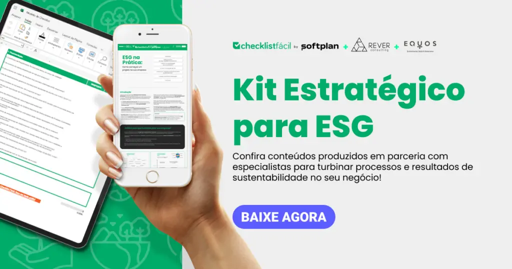 Kit Estratégico para ESG, baixe gratuitamente