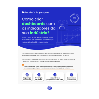 dashboard de indicadores da indústria