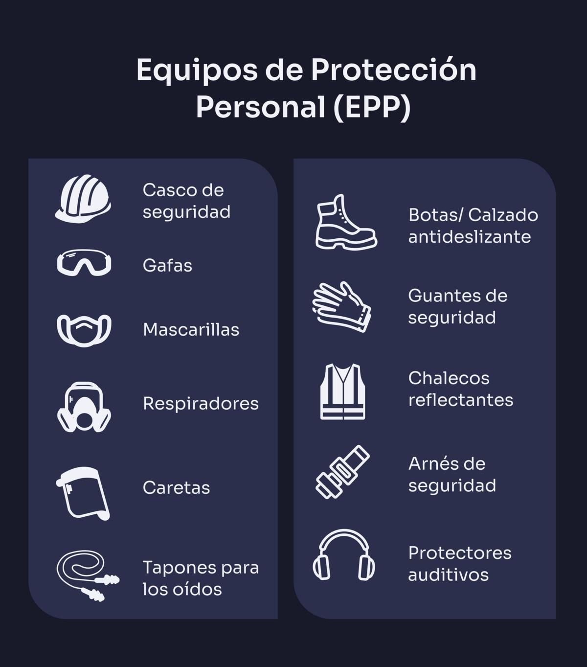ejemplos epp