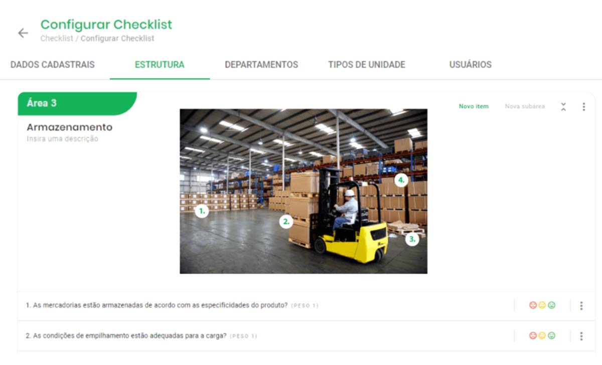 Software Segurança do Trabalho -  Checklist por Imagem