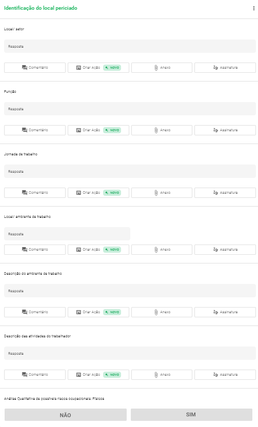 checklist para ltcat