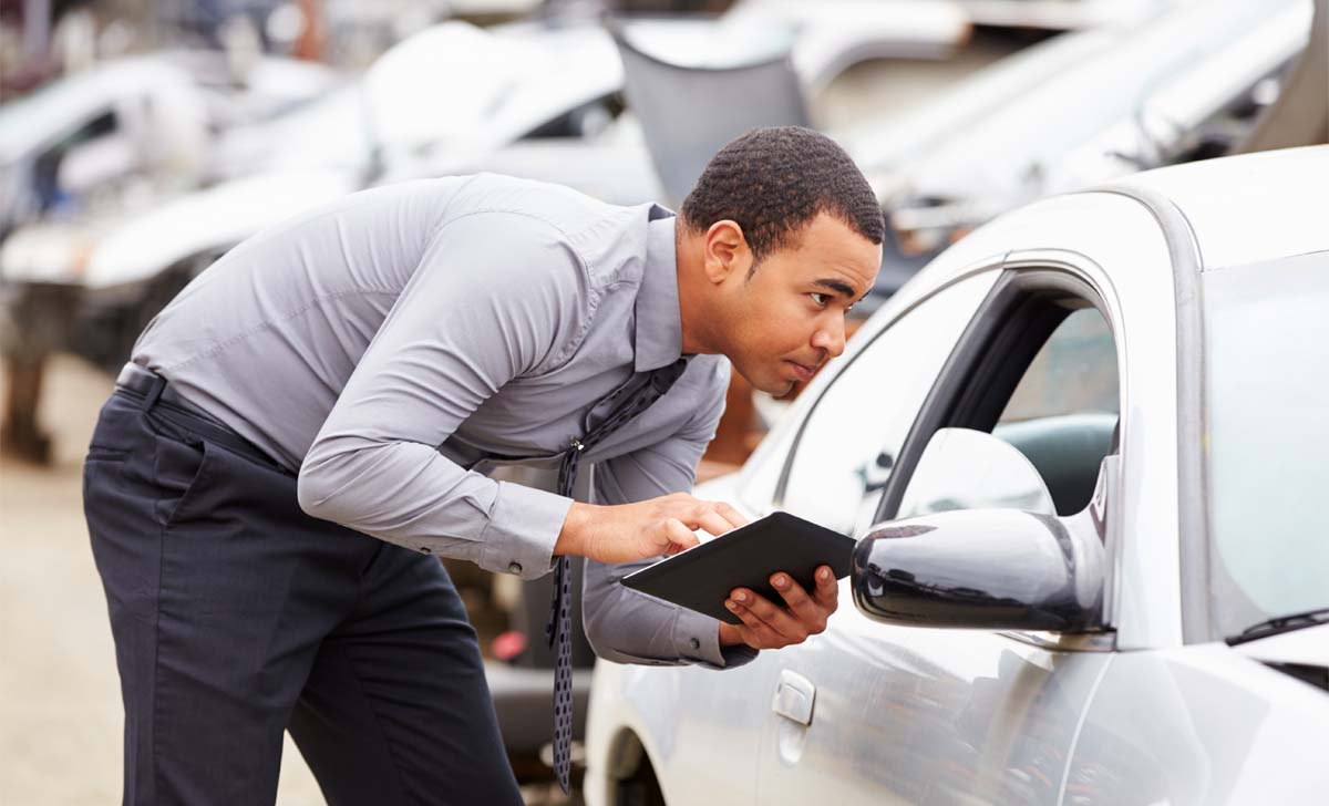 checklist de vistoria veicular