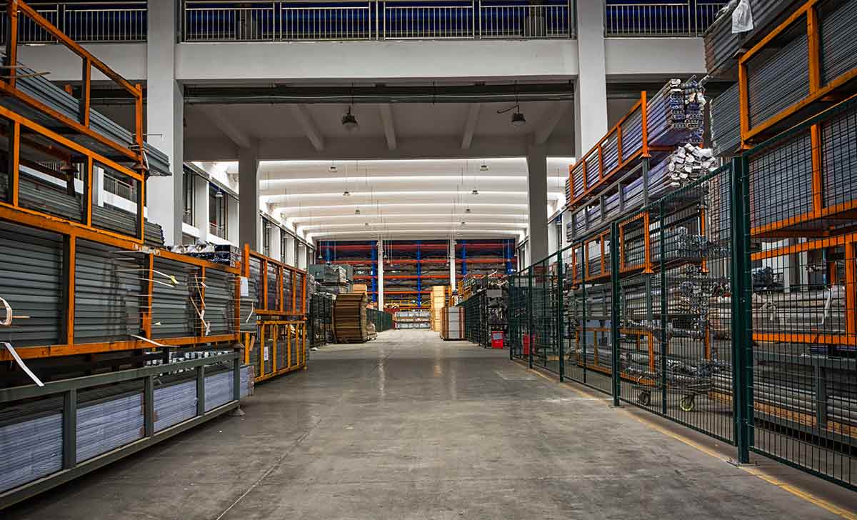 Exemplo de indústria de base