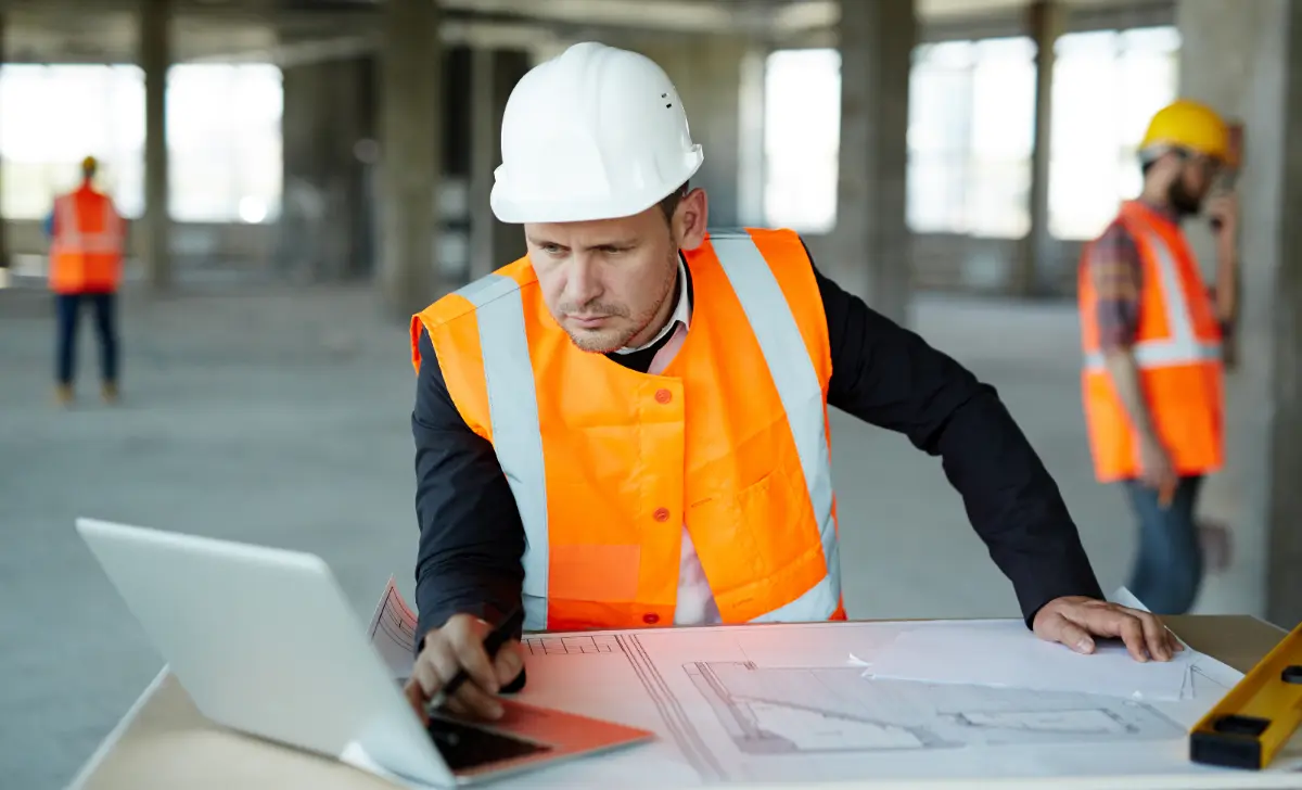 layout de canteiro de obras