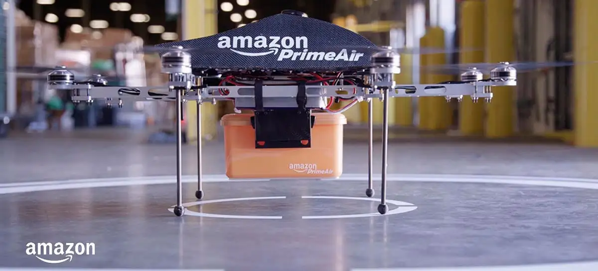 tendências da logística drone amazon prime air
