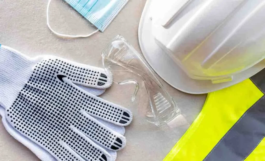 Luvas e outros equipamentos de proteção individual EPIs