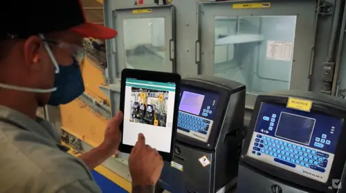 etapas de produção sendo realizadas com checklist fácil