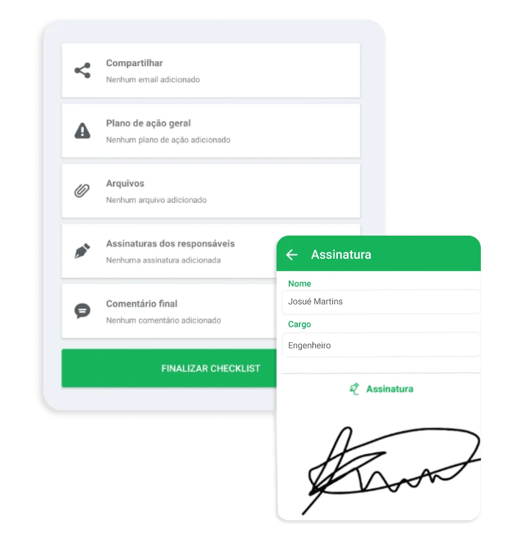 assinatura digital checklist fácil