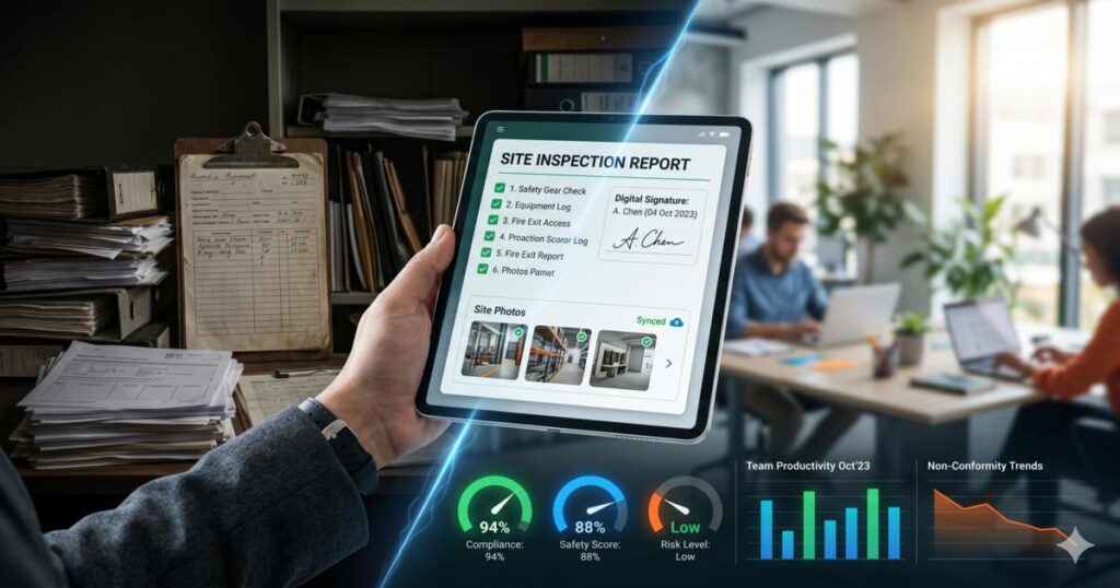 Plano de inspeção digital: como migrar do papel para um software automatizado